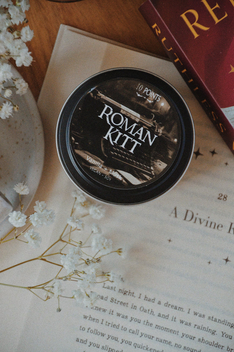 ROMAN KITT - Soy Candle - Scent: Vanilla + Musk – Ten Points