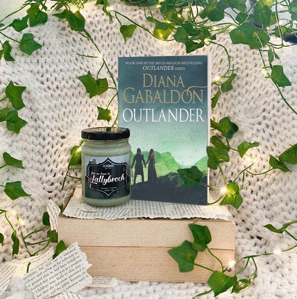 Take me back to Lallybroch  - Outlander Inspired Soy Candle Scent Notes : Rainwater + Lavender