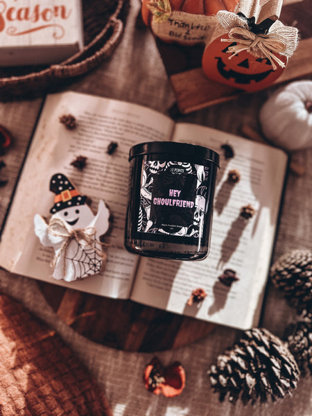 HEY GHOULDFRIEND - Large Soy [Candle Scent: Maple Pumpkin Bread ]