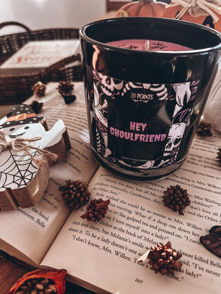 HEY GHOULDFRIEND - Large Soy [Candle Scent: Maple Pumpkin Bread ]