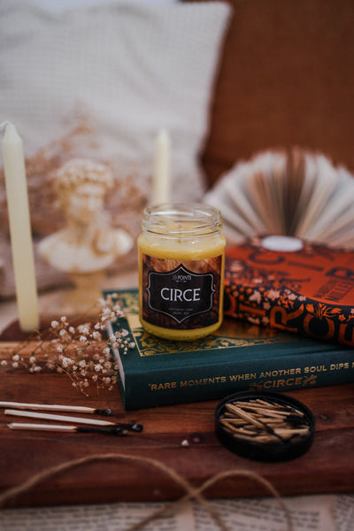 CIRCE -  Soy Candle - Scent: Lemongrass + Sage