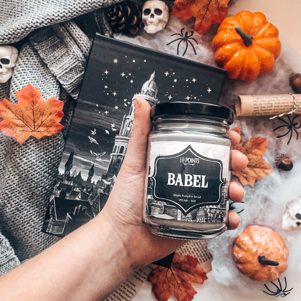 BABEL -  Babel Inspired soy candle [ Scent: Maple Pumpkin Bread ]
