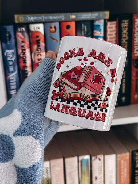 BOOKS ARE MY LOVE LANGUAGE - Mug
