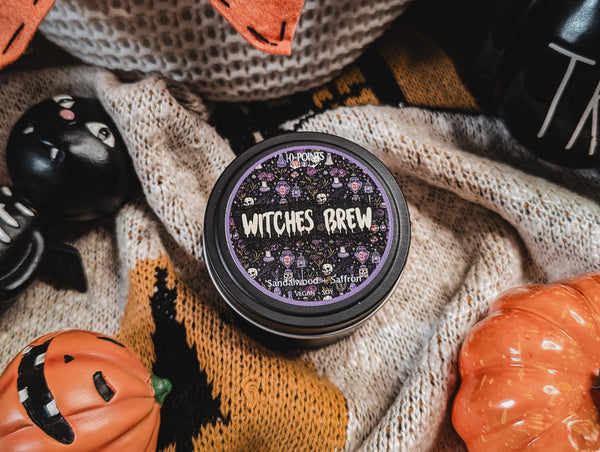 WITCHES BREW -  soy candle [ Scent: Sandalwood & Saffron ]