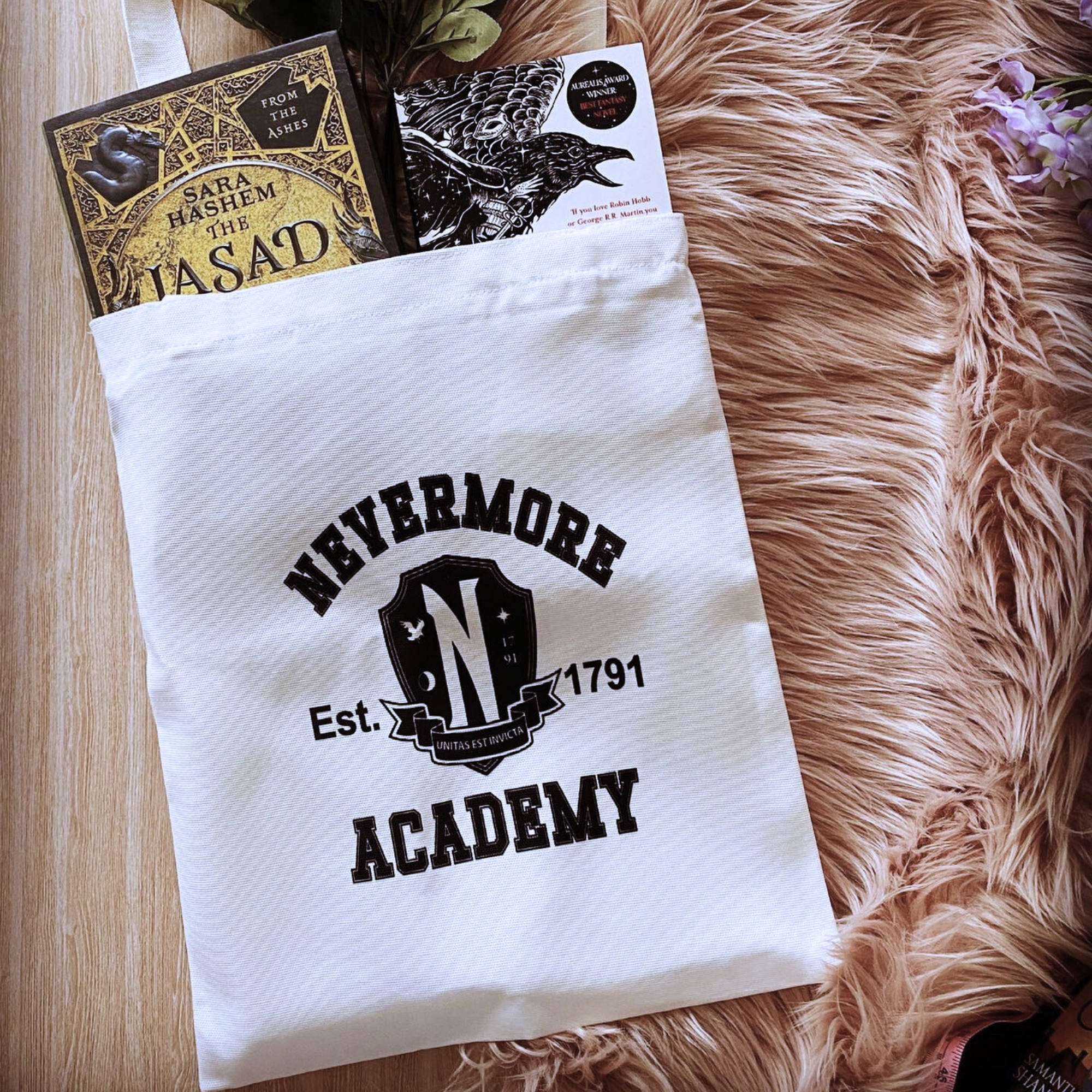 Nevermore Academy - Wednesday Inspired Tote