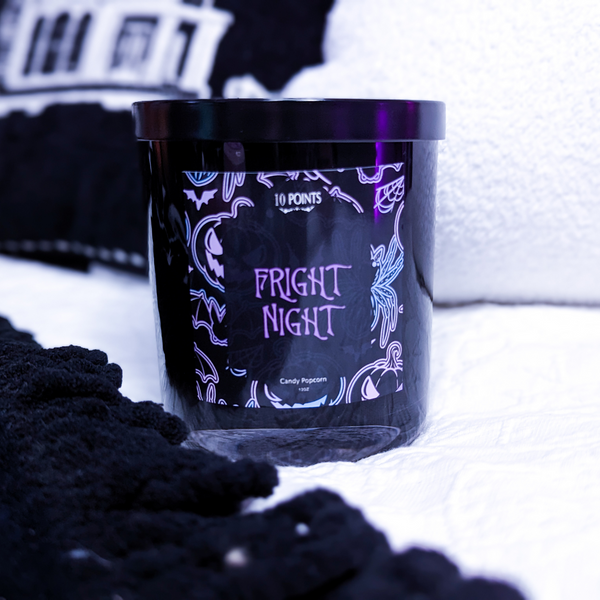FRIGHT NIGHT - Large Soy [Candle Scent: Candy Popcorn ]