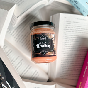 I'd Rather Be Reading  - Bookish Inspired Soy Candle Scent Notes: Caramel
