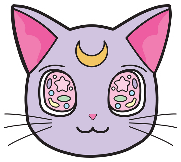 STICKER KAWAII CAT PACK OF 3