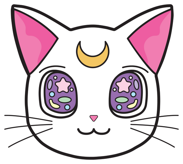 STICKER KAWAII CAT PACK OF 3