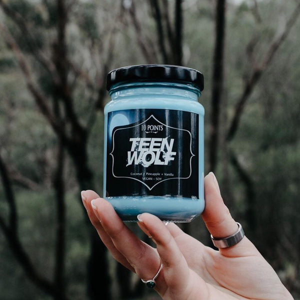 Teen Wolf - Soy Candle Scent Notes: Coconut, Pineapple & Vanilla