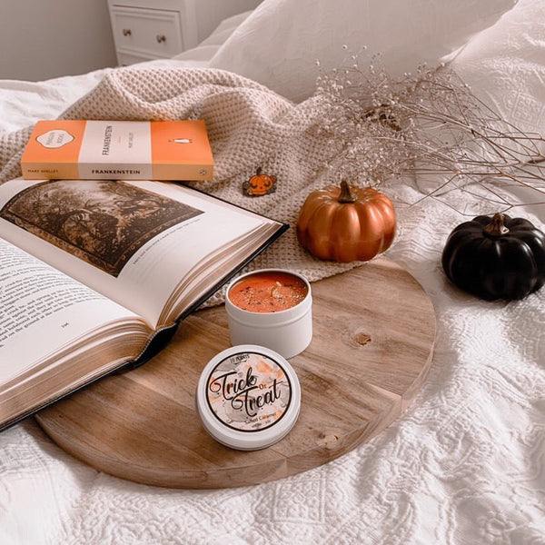 Trick or Treat - Soy Candle Scent Notes: Salted Caramel