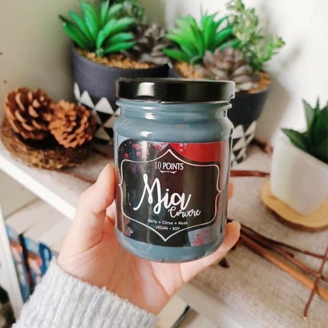 Mia Corvere - Soy Candle Scent Notes: Berry + Cirtus & Musk