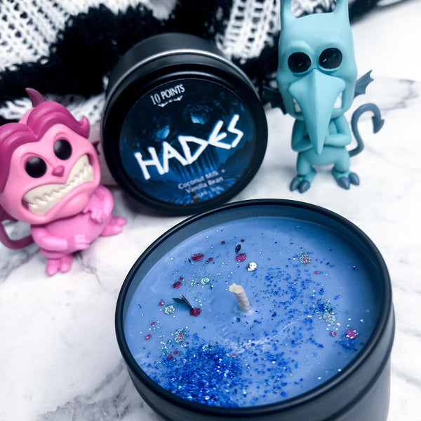 Hades - Soy Candle  Scent Notes: Lemon, Pineapple, Sugarcane & Musk