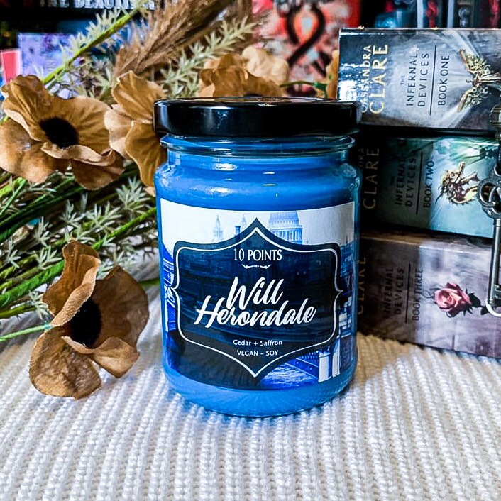 Will Herondale - Soy Candle Scent Notes: Cedar + Saffron