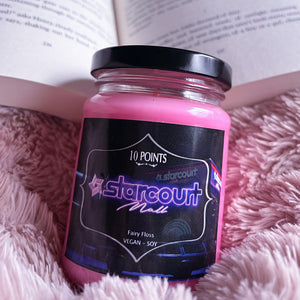 Starcourt Mall - ST Inspired Soy Candle Scent Notes: Fairy Floss