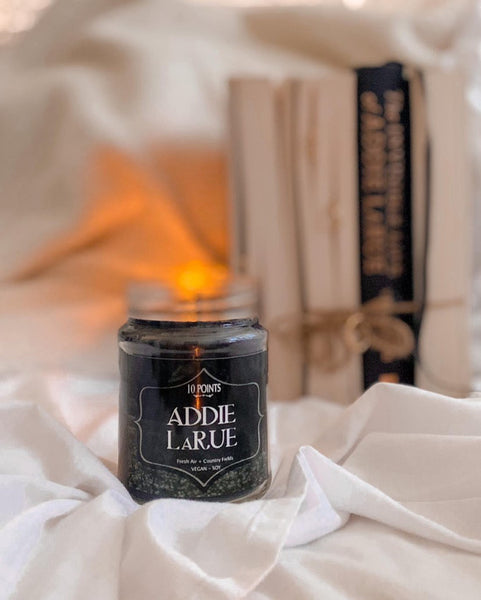 Addie LaRue - The Invisible Life of Addie LaRue Inspired Soy Candle Scent Notes: Fresh Air & Country Fields