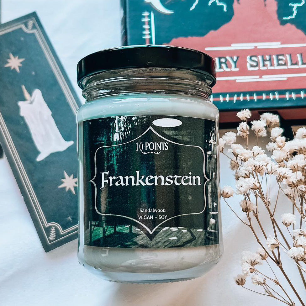 Frankenstein -  Soy Candle Scent Notes: Sandalwood