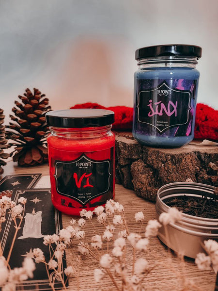 Vi -  Arcane Inspired Soy Candle Scent Notes: Sugar & Spice