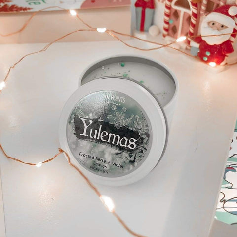 Yulemas - TOG Inspired Soy Candle Scent Notes: Frosted Berry & Violet Leaves