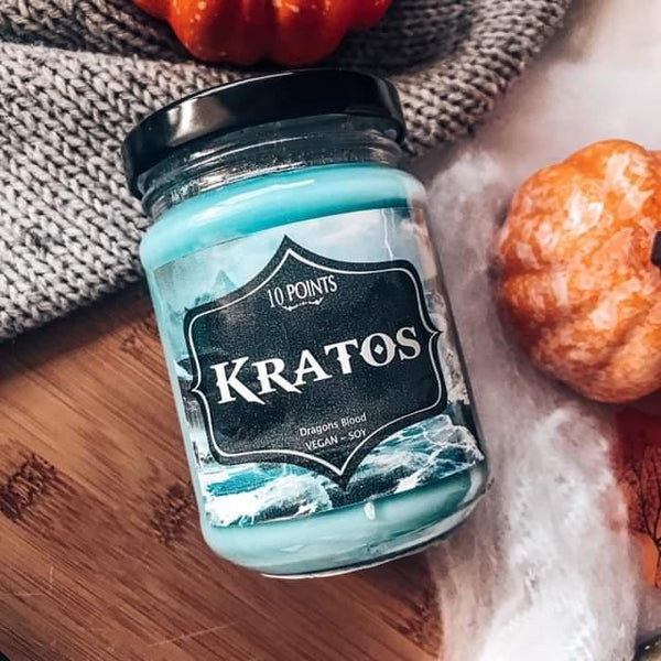 Kratos - Soy Candle Scent Notes: Dragons Blood