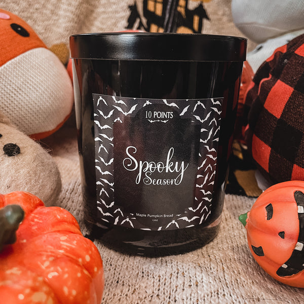 Spooky Season - Large Soy Candle Scent: Maple Pumpkin Bread