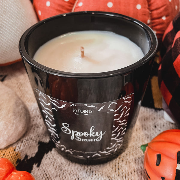 Spooky Season - Large Soy Candle Scent: Maple Pumpkin Bread