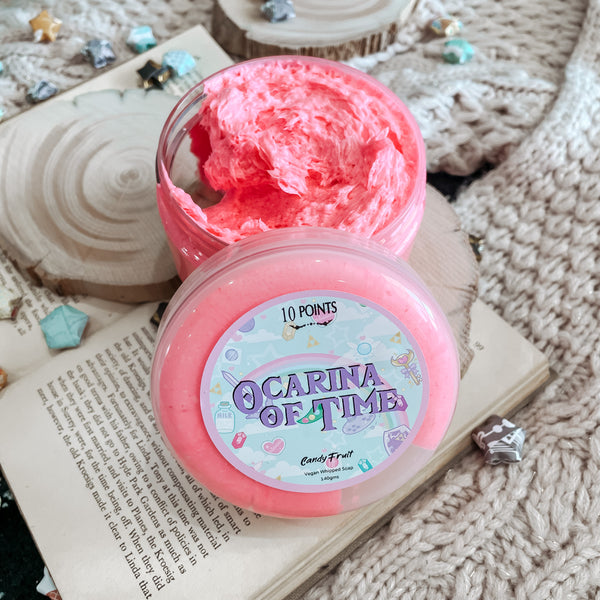 Ocarina of Time - Gaming Inspired Whipped Soap Scented in Candy Fruit!