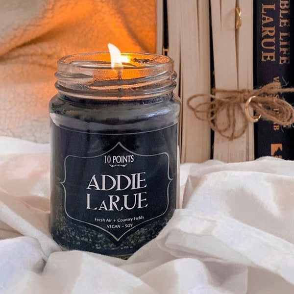 Addie LaRue - The Invisible Life of Addie LaRue Inspired Soy Candle Scent Notes: Fresh Air & Country Fields