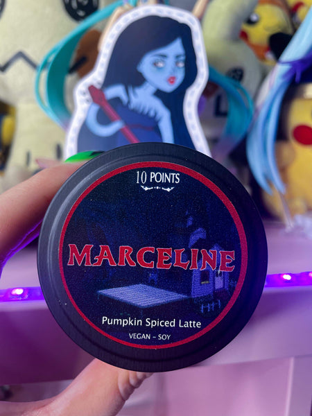 Bubbline - Adventure Time Inspired Duo Set Candles  Princess Bubblegum is scented in  Bubblegum and   Marceline is one of our faves Pumpkin spiced latte