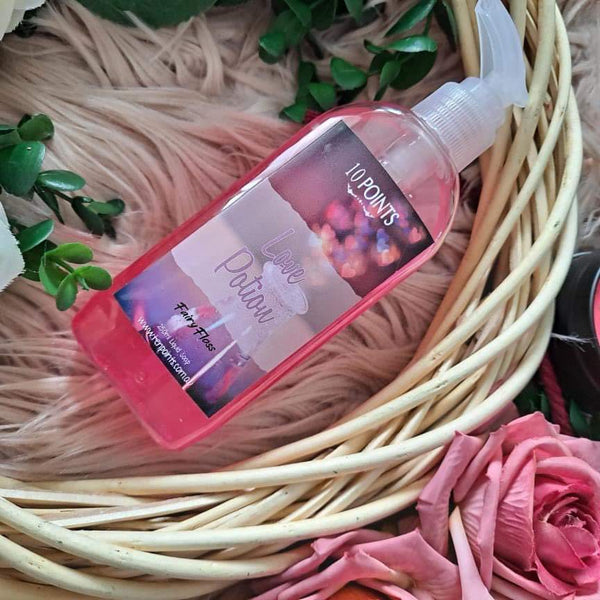 Love potion shower gel Scented in Fairy Floss