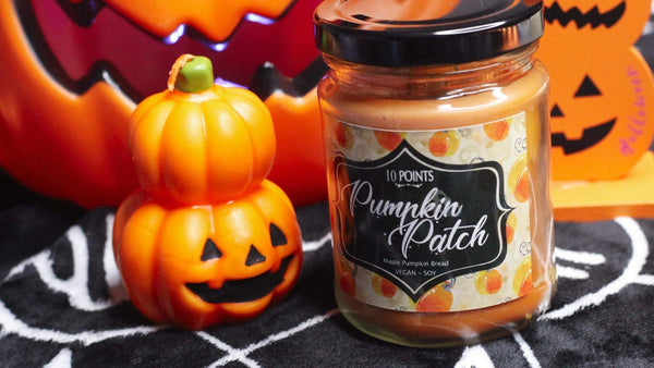 Pumpkin Patch Soy Candle Scent Notes: Maple Pumpkin Bread