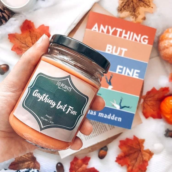 Anything But Fine Soy Candle Scent Notes: Peachy
