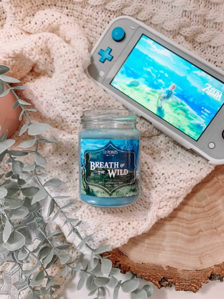 Breath of the Wild - Legend of Zelda Inspired Soy Candle  Scent Notes: Pine, Lemongrass n Sage
