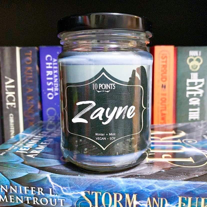 Zayne - The Dark Elements Inspired Soy Candle