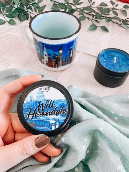Will Herondale - Soy Candle Scent Notes: Cedar + Saffron